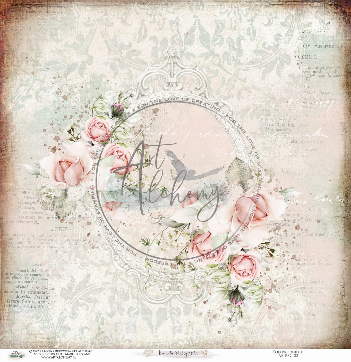 AlchemyOfArt - Romantic Shabby Chic 12x12