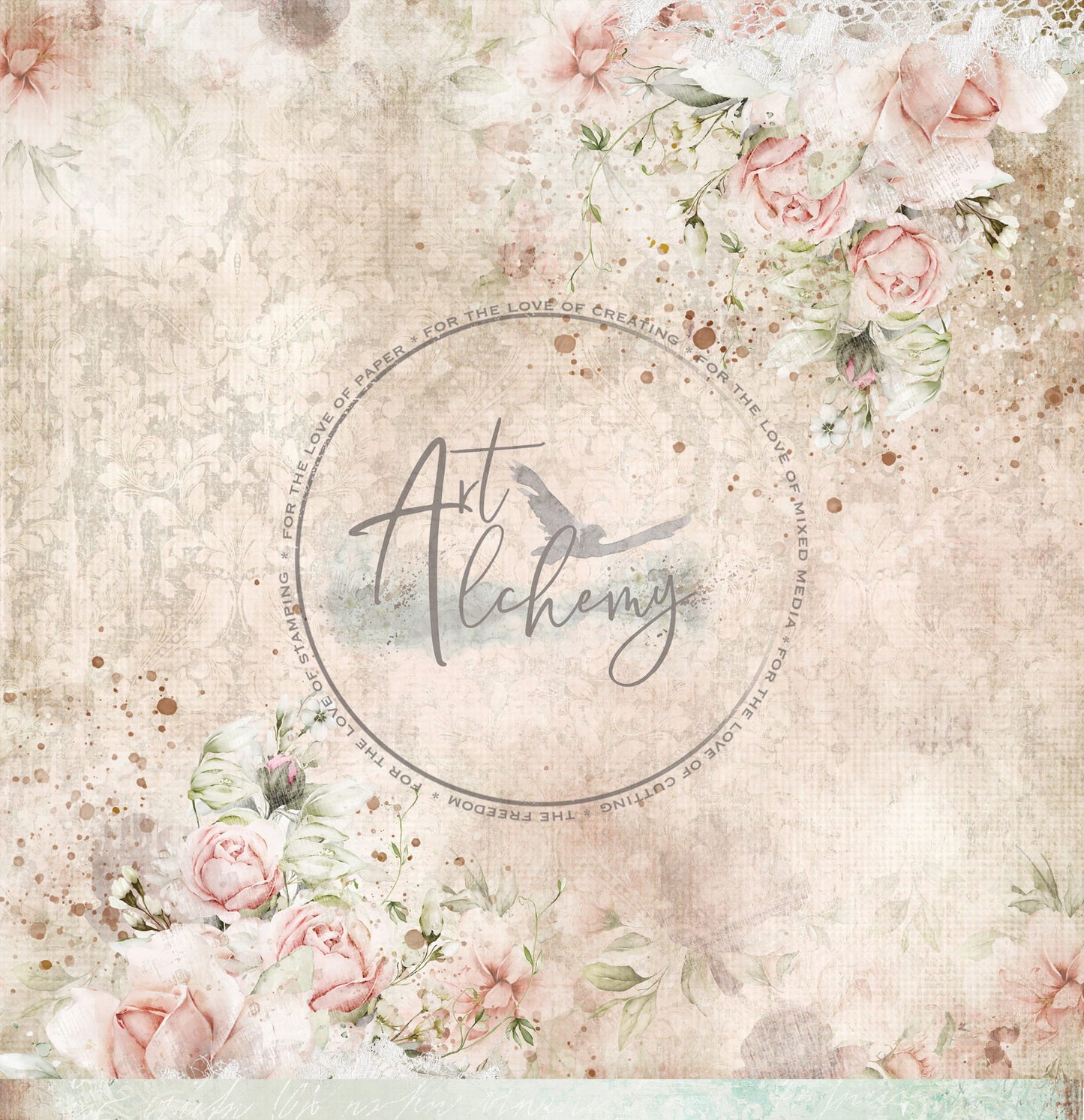 AlchemyOfArt - Romantic Shabby Chic 12x12