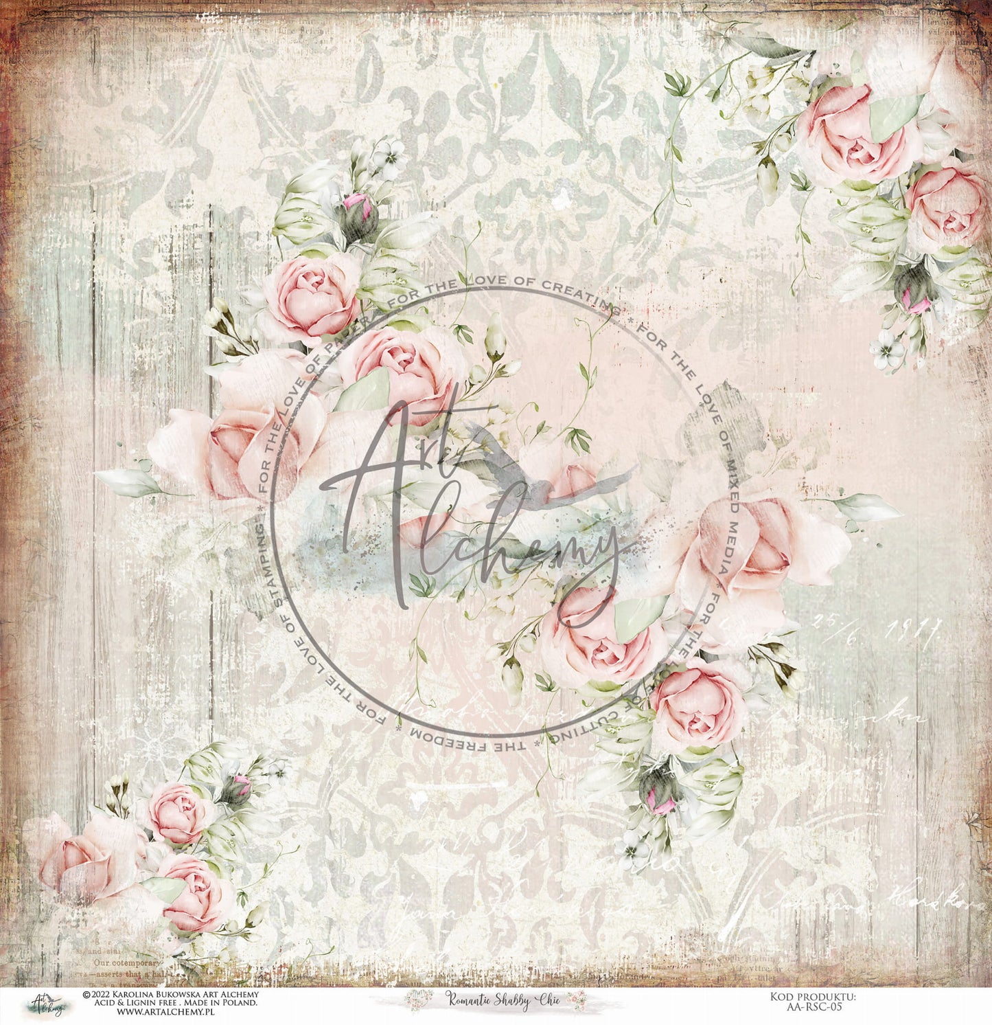 AlchemyOfArt - Romantic Shabby Chic 12x12