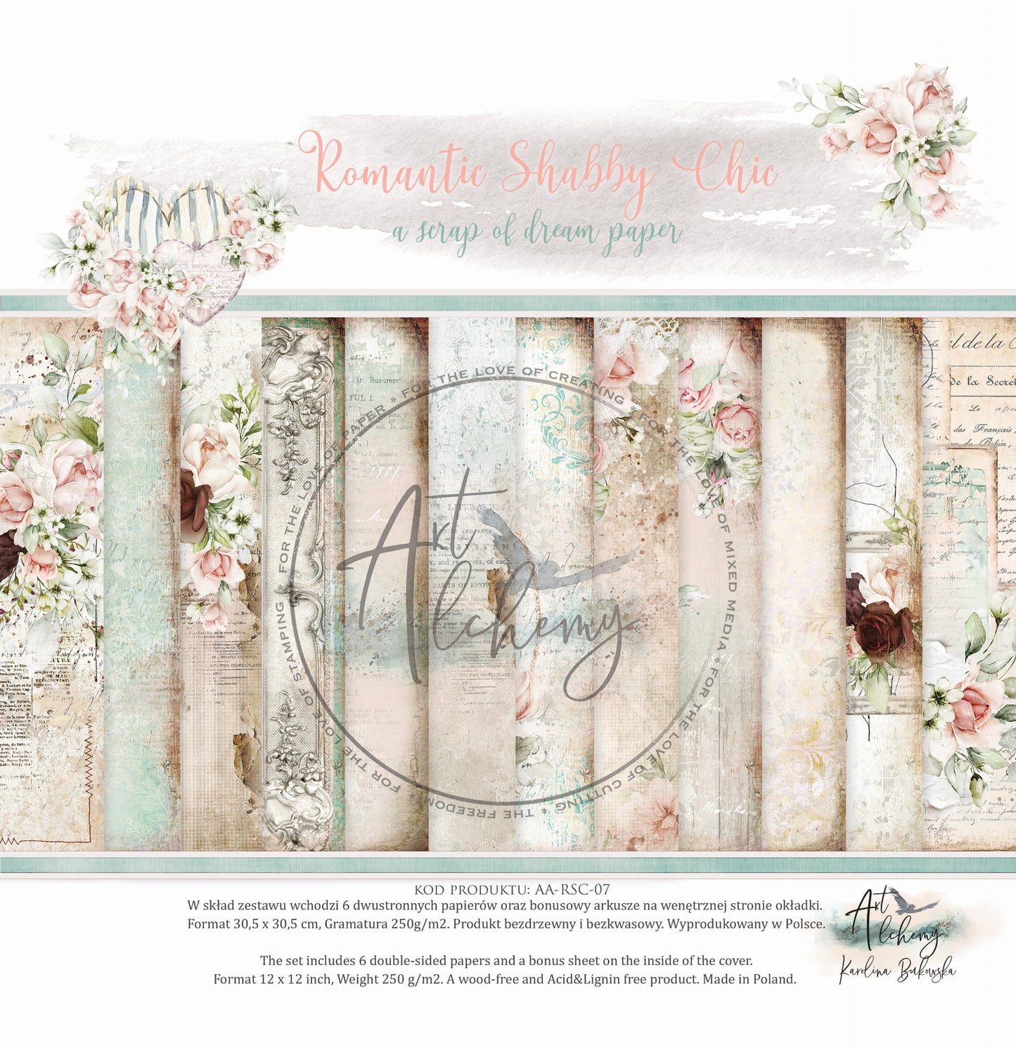 AlchemyOfArt - Romantic Shabby Chic 12x12