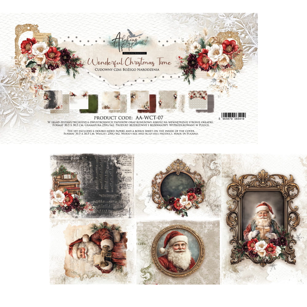 AlchemyOf Art - Wonderful Christmas Time 12x12"