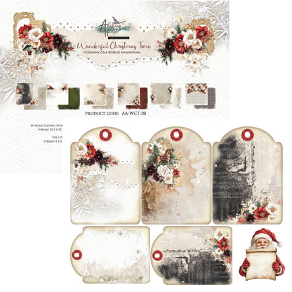 AlchemyOf Art - Wonderful Christmas Time 8x8"