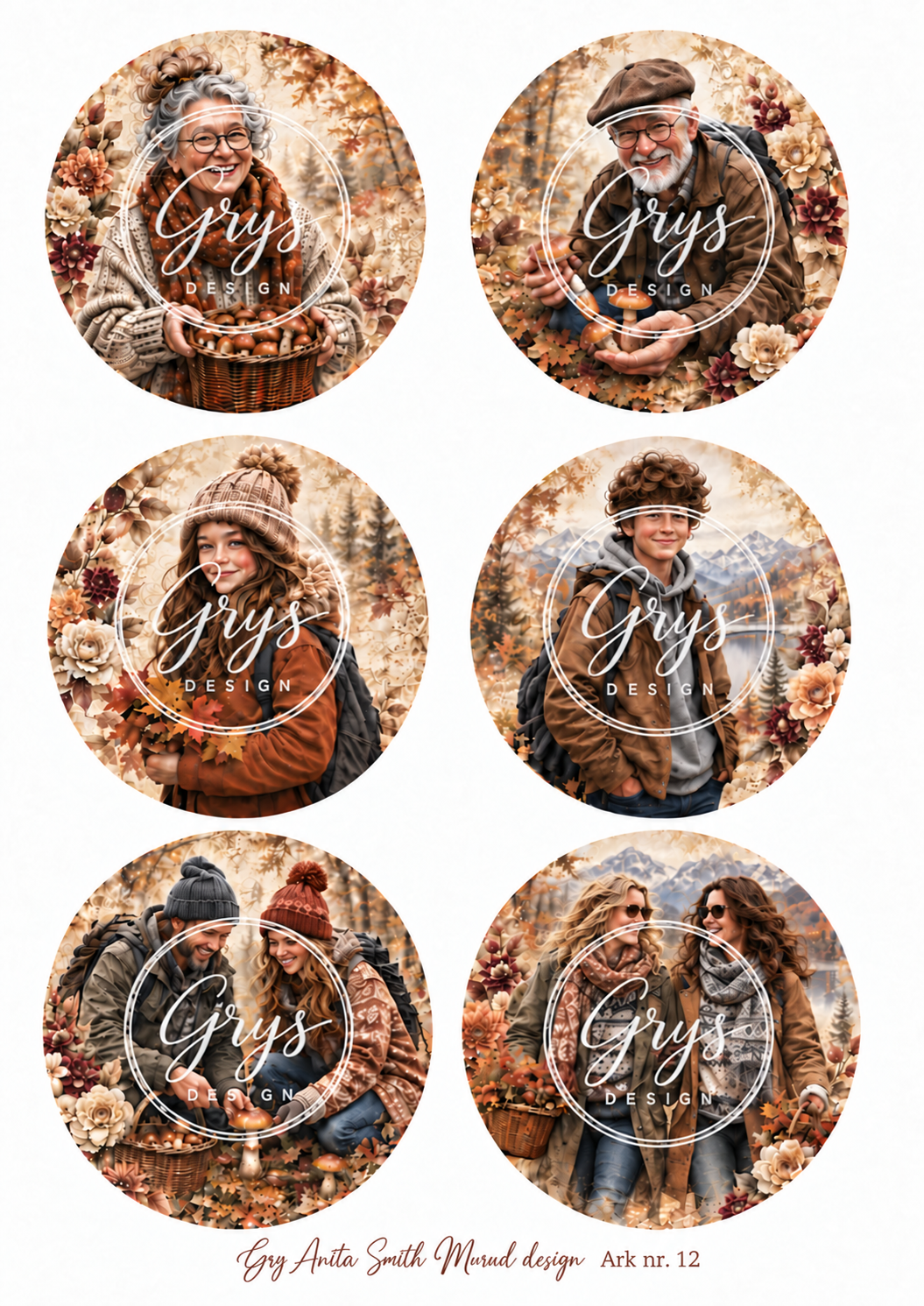 Gry Anita Smith Murud design -  ark nr 12