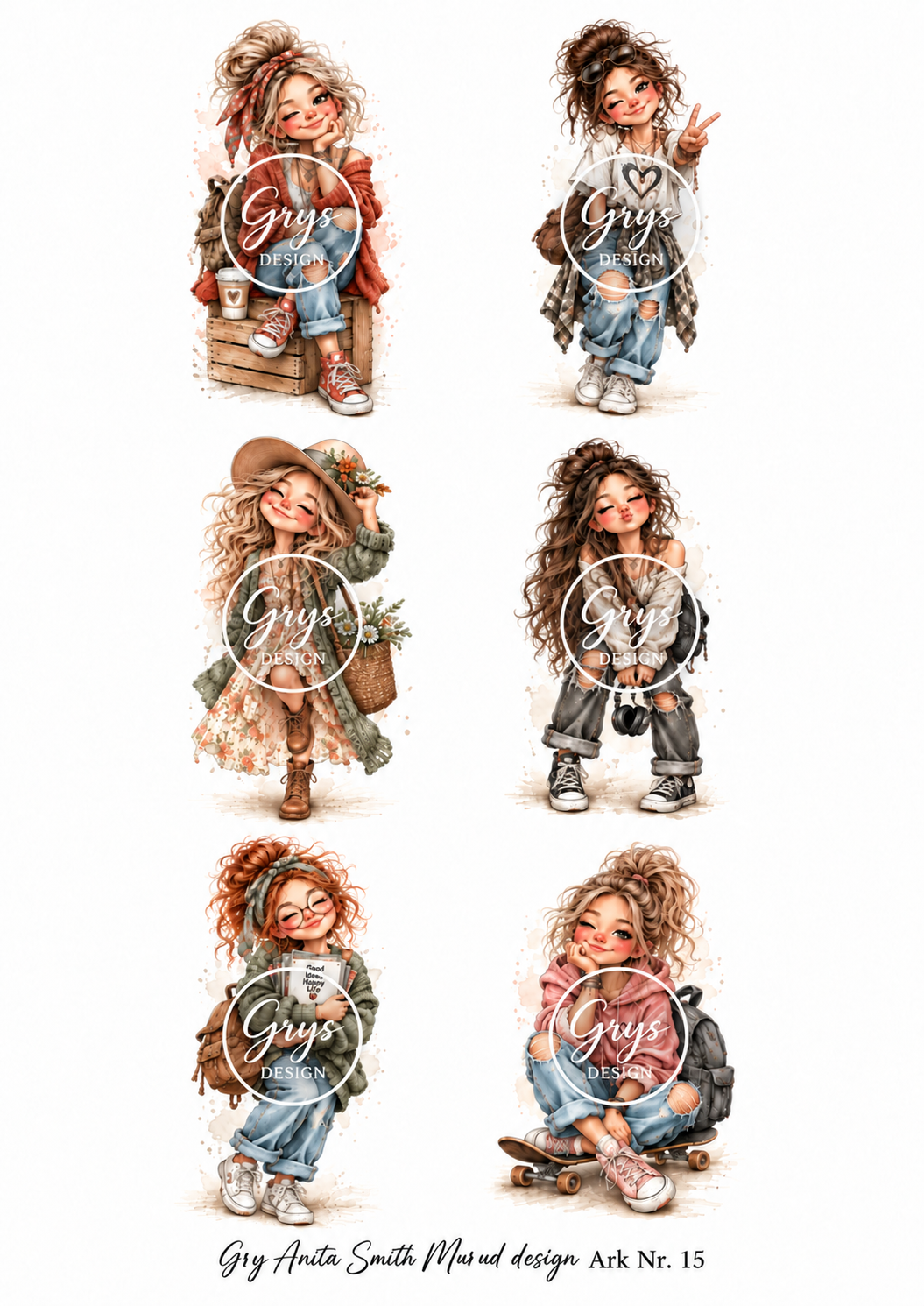 Gry Anita Smith Murud design -  ark nr 15