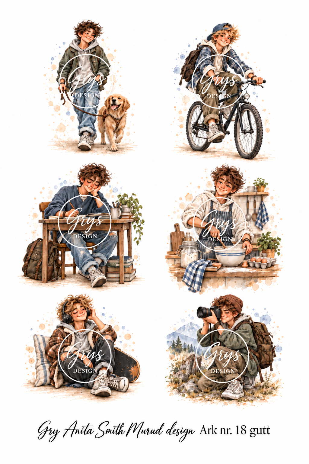Gry Anita Smith Murud design -  ark nr 18