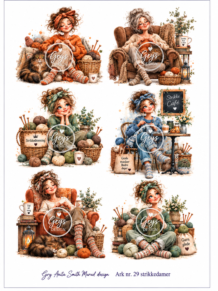 Gry Anita Smith Murud design -  ark nr 29