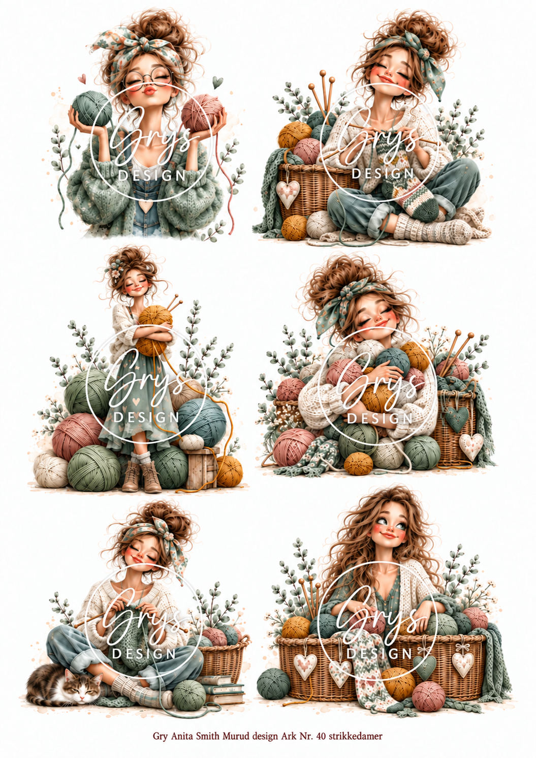 Gry Anita Smith Murud design -  ark nr 40