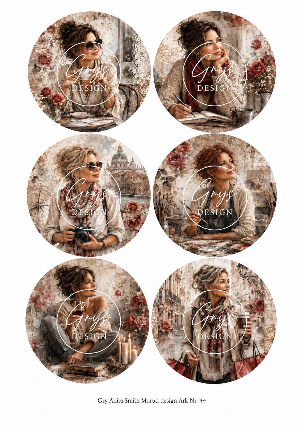 Gry Anita Smith Murud design -  ark nr 44