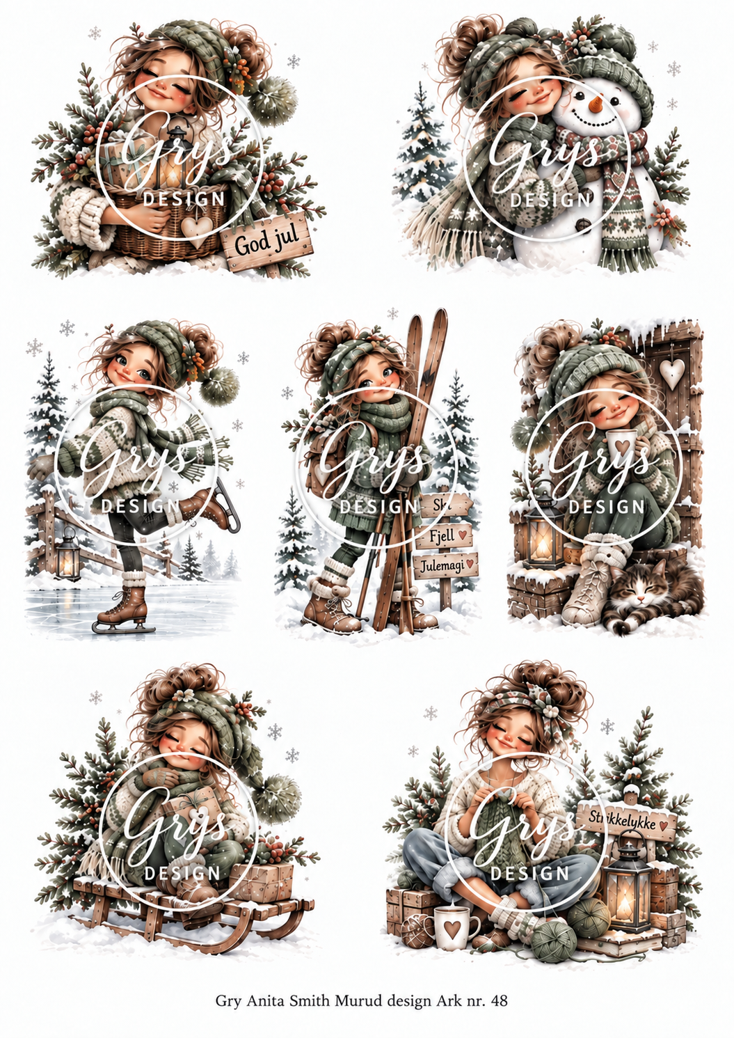 Gry Anita Smith Murud design -  ark nr 48