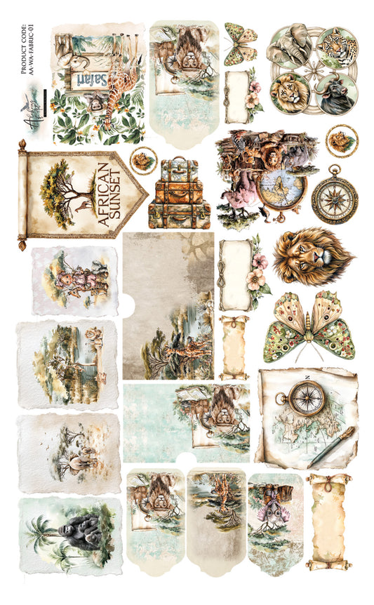 AlchemyofArt - Wild Adventures- stoffdekor 01