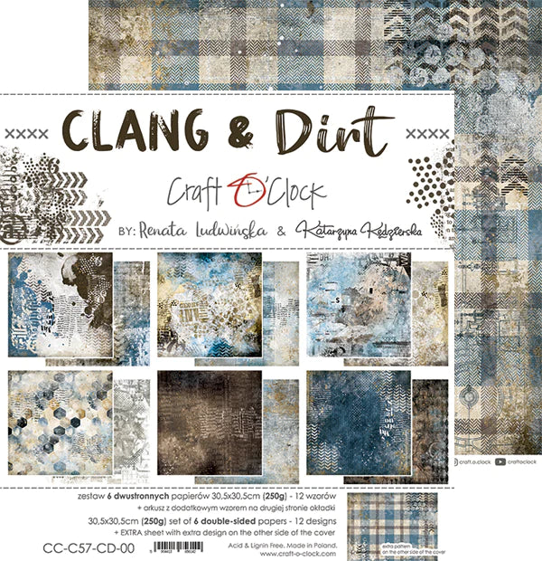 Craft o`Clock - Clang&Dirt 12x12