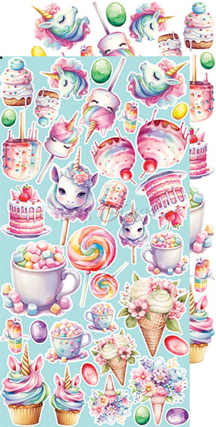 Craft o`clock - Unicorn Sweet - mix klippebok