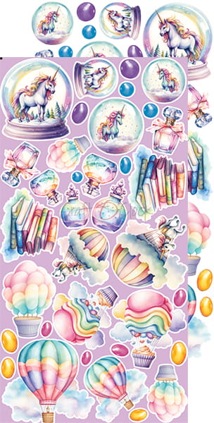 Craft o`clock - Unicorn Sweet - mix klippebok