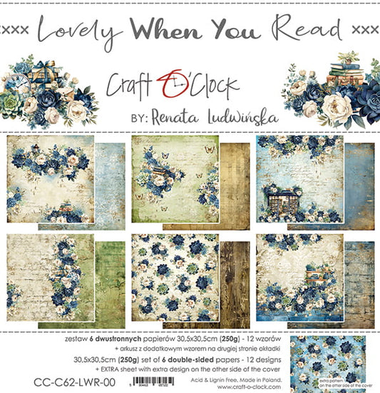 Craft o`clock - Lovely when you read 12x12