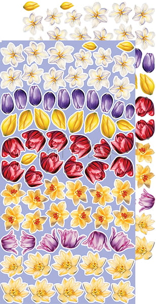 Craft o`clock - Tulip Love - blomster