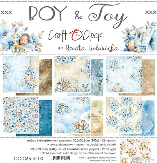 Craft o`clock Boy & Toy - 12x12"