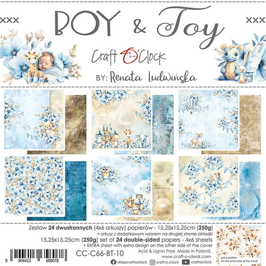 Craft o`clock Boy & Toy - 6x6"