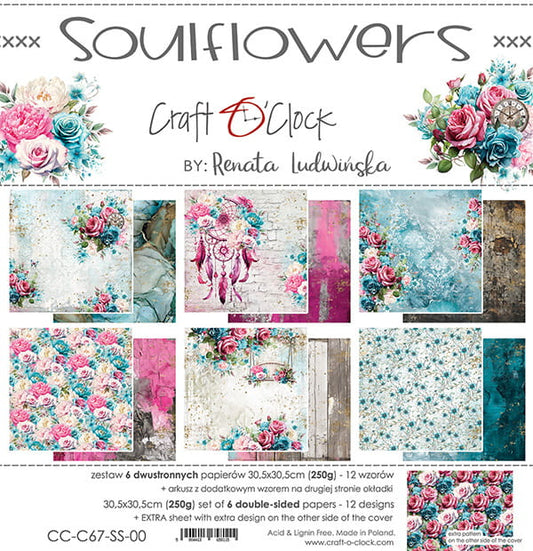 Craft o`clock SOULFLOWERS 12X12"