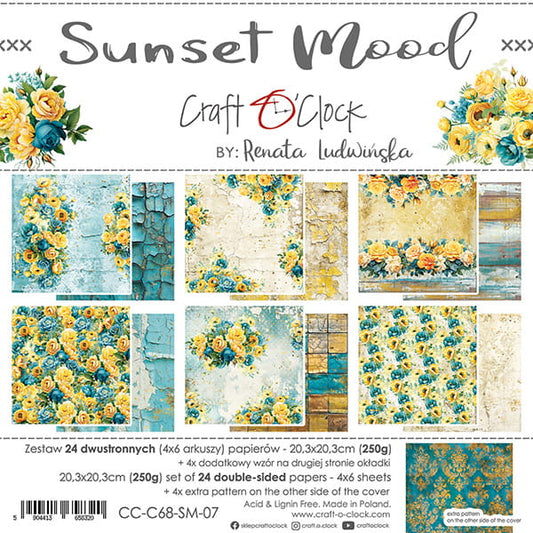 Craft o `clock SUNSET MOOD 8x8