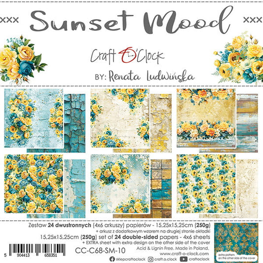 Craft o `clock SUNSET MOOD 6X6"