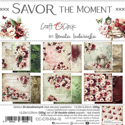 Craft o`clock - Savor the Moment 6x6"