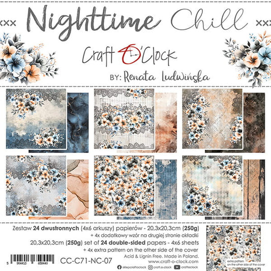 Craft o `clock - Nighttime Chill 8x8"