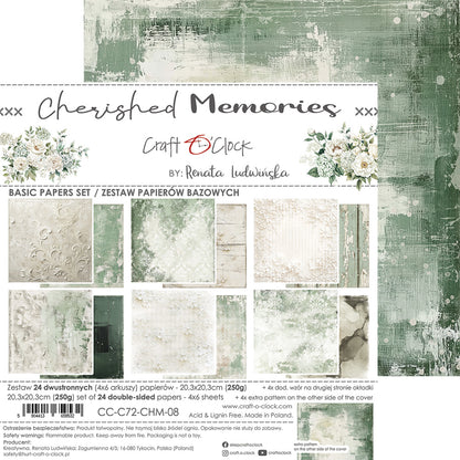 Craft o `clock - Cherished Memories 8x8" - baseark