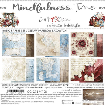 Craft o`clock - Mindfulness Time 8x8" basic