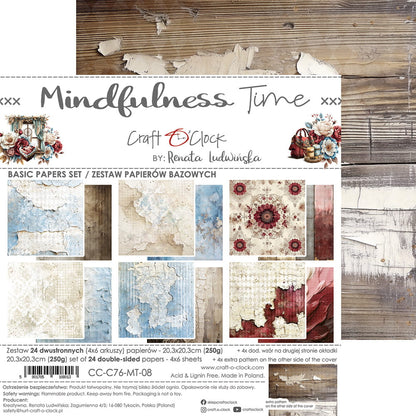 Craft o`clock - Mindfulness Time 8x8" basic