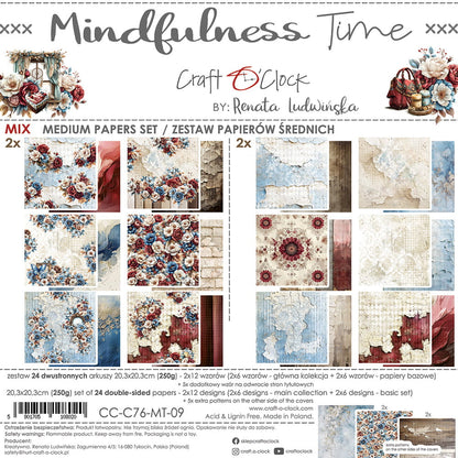 Craft o`clock - Mindfulness Time 8x8" mix