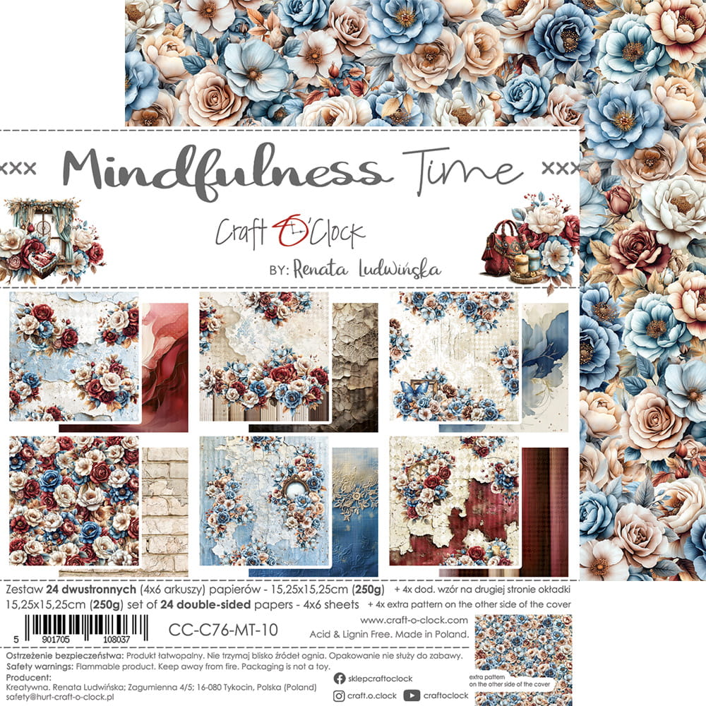 Craft o`clock - Mindfulness Time 12x12"