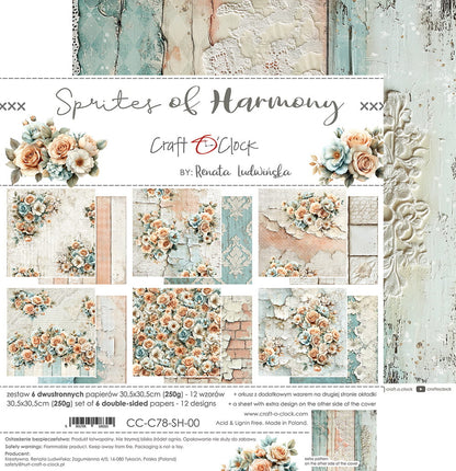 Craft o`clock - Sprites of harmony -8x8" mix