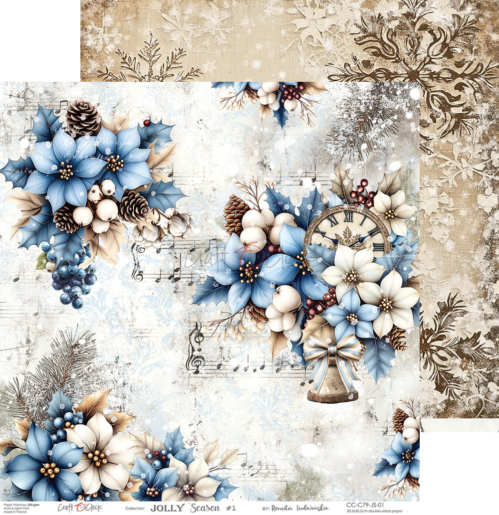 Craft o`clock - Jolly Season 8x8"