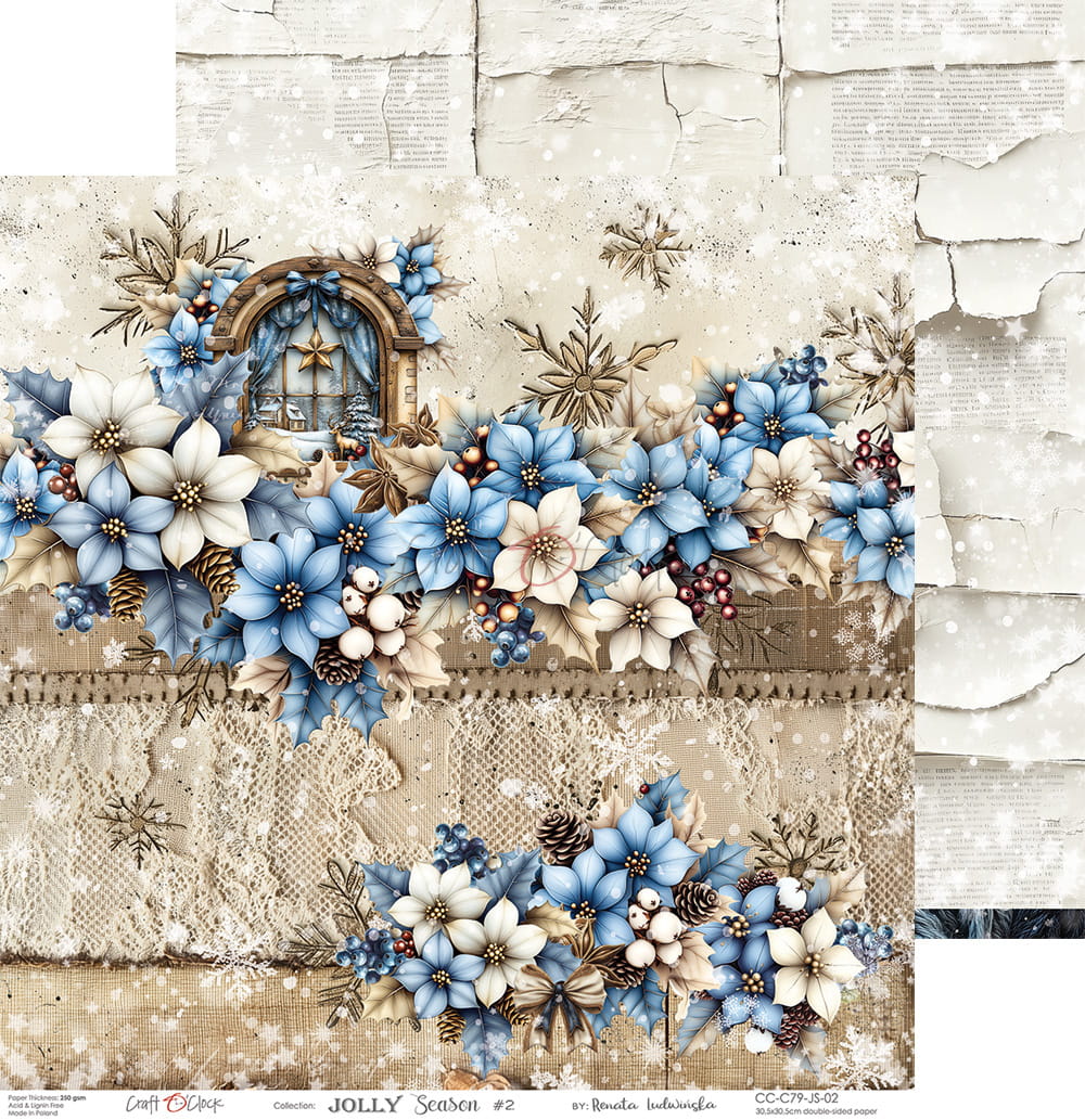 Craft o`clock - Jolly Season 8x8"