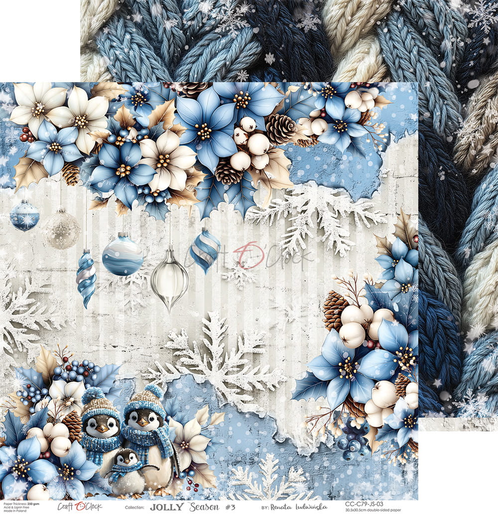 Craft o`clock - Jolly Season 8x8"
