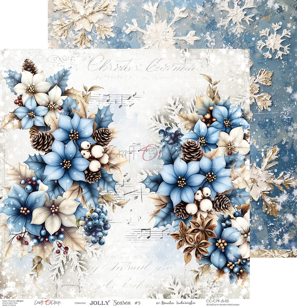 Craft o`clock - Jolly Season 8x8"
