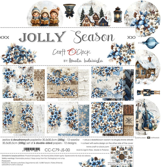 Craft o`clock - Jolly Season 12x12"