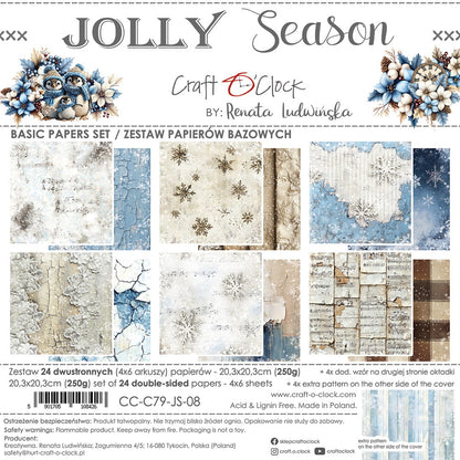 Craft o`clock - Jolly Season 8x8" basic