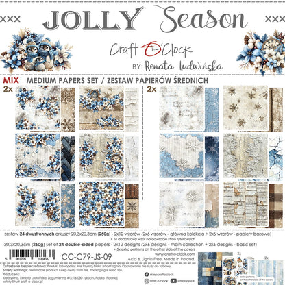 Craft o`clock - Jolly Season 8x8" mix