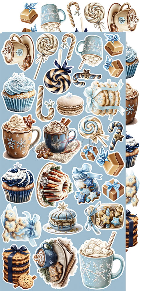 Craft o`clock - Jolly Season - klippeblokk Winter