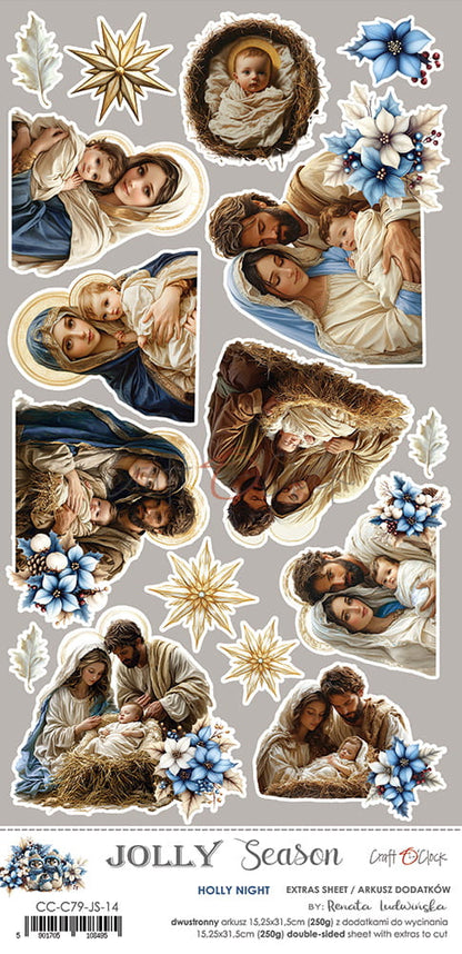 Craft o`clock - Jolly Season - Holly Night 6x12"