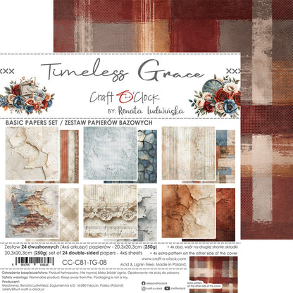 Craft o`clock - Timeless Grace 8x8" basic