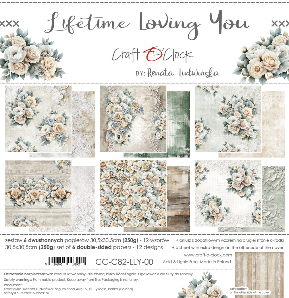 Craft o`clock - Lifetime loving you 12x12"