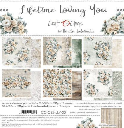 Craft o`clock - Lifetime loving you 12x12"