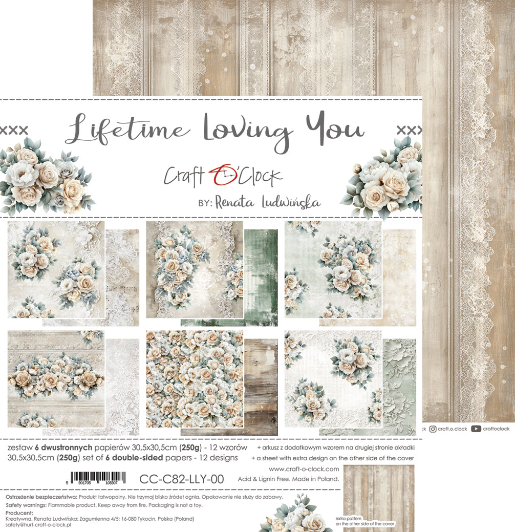 Craft o`clock - Lifetime loving you 12x12"