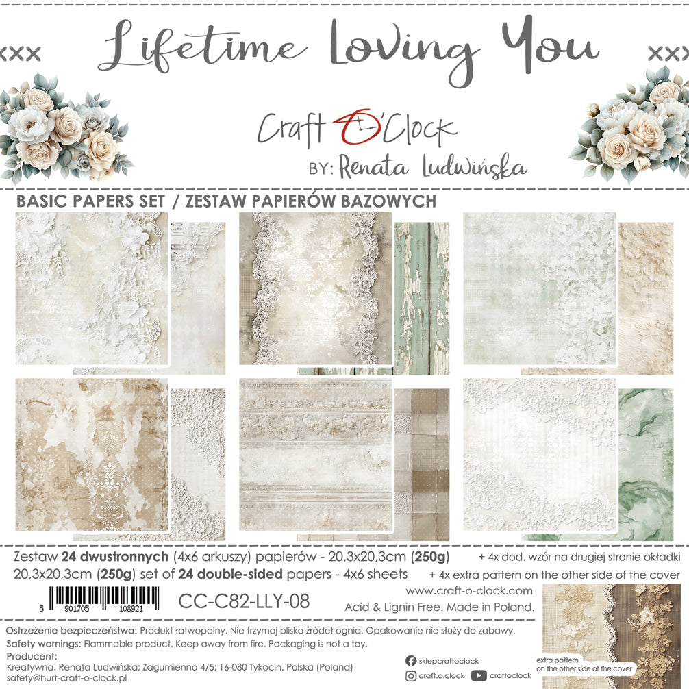 Craft o`clock - Lifetime loving you 8x8" mix