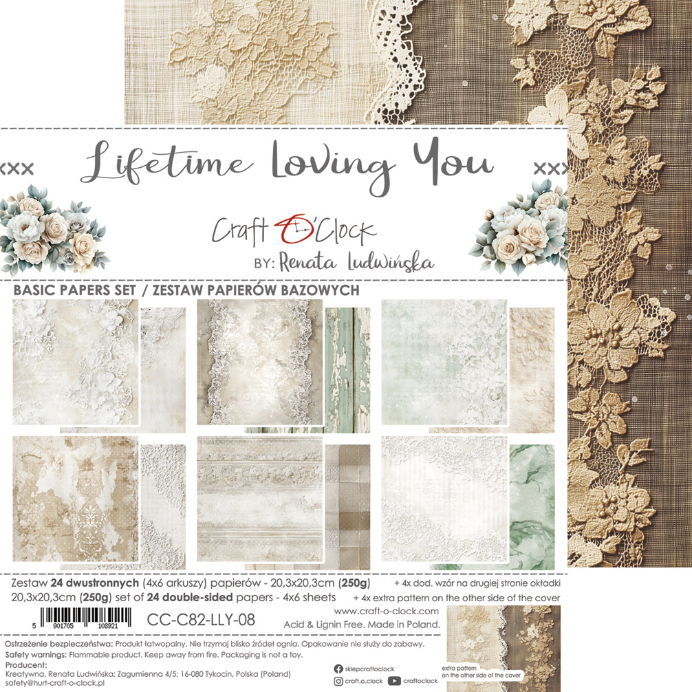 Craft o`clock - Lifetime loving you 8x8" mix