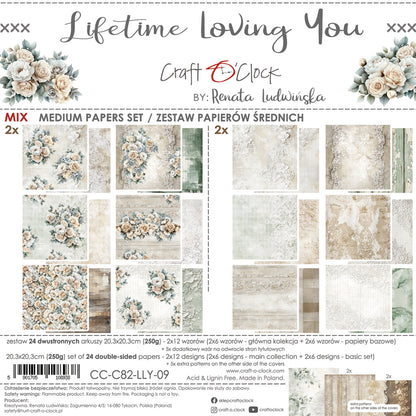 Craft o`clock - Lifetime loving you 8x8" mix