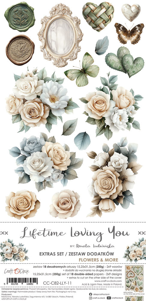 Craft o`clock - Lifetime loving you - flowers & more