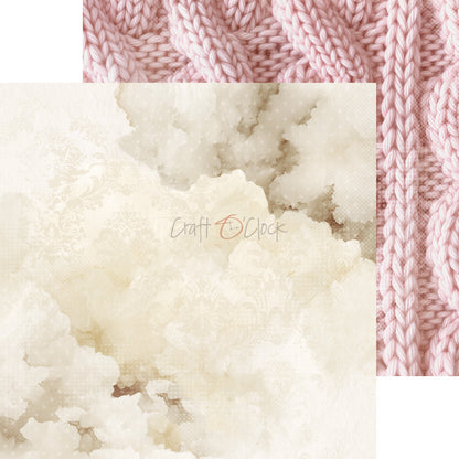 Craft o`clock - Baby Girl Universe 8x8" basic